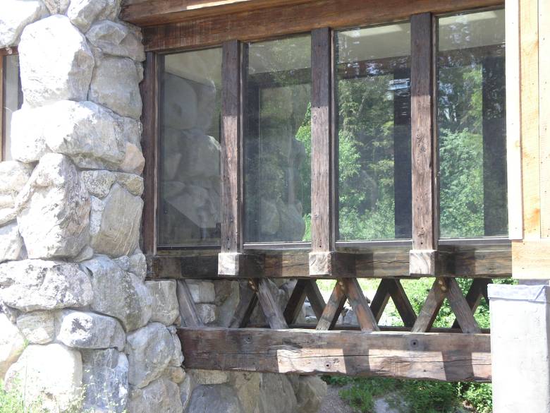 Weathered Timbers Window Trim